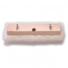 Wood Block, with Genuine Lambskin - 14 inch